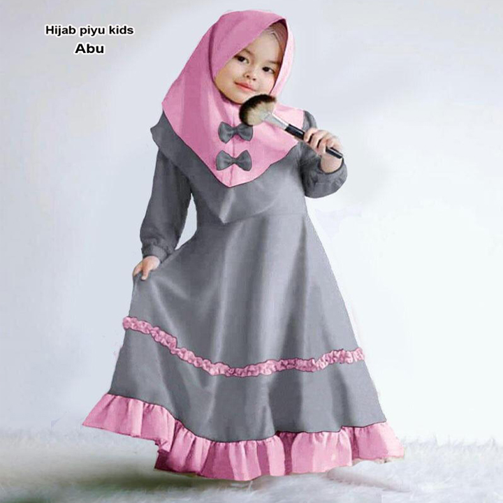 GSD - Baju Muslim Anak / Baju Anak Perempuan / Gamis Anak-anak - Maxi Piyu Kids